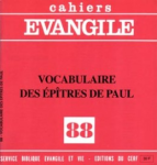 88 - Vocabulaire des épîtres de Paul vignette
