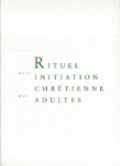 Rituel de l'initiation chrétienne des adultes vignette