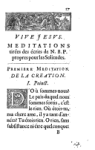 Méditations pour les solitudes annuelles, tirées de plusieurs petits Mémoires treuvez écrits de la sainte main de N.B.P. et dressées pour les Soeurs de ce premier Monastère de la Visitation d'Annecy vignette