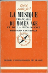 La musique française du Moyen Age et de la Renaissance vignette
