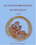 Le concile provincial de Besançon, 1281 vignette